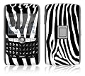 Zebra Print Decorative Skin Cover Decal Sticker for BlackBerry World 8800 8820 8830 Cell Phone