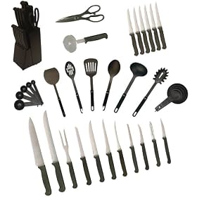 Ginsu Home Basics 36-Piece Knife Block Set
