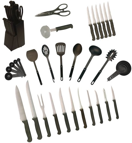 Ginsu Home Basics 36-Piece Knife Block Set