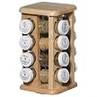 Kamenstein 16-Jar Spice Rack - Light Wood