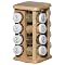 Kamenstein 16-Jar Spice Rack - Light Wood