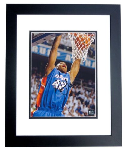 Signed Al Horford Photo - 8x10 BLACK CUSTOM FRAMED Atlanta Hawks - Autographed College Photos