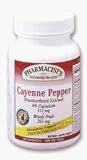 Cayenne Pepper 115 mg, Standardized Extract Capsules, by PUH - 90 Capsules (3 pack)