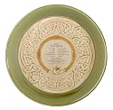 Celtic Traditions Ceramic IRSH SODA DISH w/ Stand