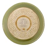 Celtic Traditions Ceramic IRSH SODA DISH w Stand by Celtic Traditions Cleection