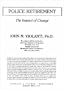 Police Retirement: The Impact of Change