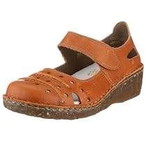 Rieker Bruni 47855-38, Damen Ballerinas, orange, (arancio 38)