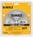 DeWalt DW3193 7-1/4-Inch 6 Tooth PCD Diamond Fiber Cement Saw Blade with 5/8-Inch and Diamond Knockout Arbor