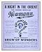 Historic Theater Poster (L), A night in the Orient the pioneer mentalist Newmann the ...