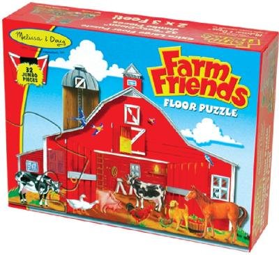 5144YCSX13L Farm Friends Puzzle for Toddlers and Preschoolers