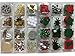 500+ Pieces Christmas Scrapbook Embellishments for Cards, Photo Albums, Crafts, Gift Wrapping, and Scrapbooking