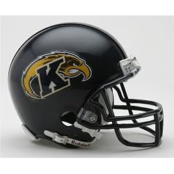 Kent Golden Flashes Miniature Replica NCAA Helmet w/Z2B Mask by Riddell