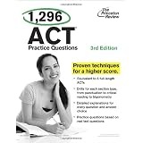 1,296 ACT Practice Questions, 3rd Edition (College Test Preparation) ~ Princeton Review