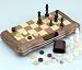 3-in-1 Folding Walnut Game Set