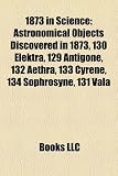 1873 in Science: Astronomical Objects Discovered in 1873, 130 Elektra, 129 Antigone, 132 Aethra, 133 Cyrene, 134 Sophrosyne, 131 Vala
