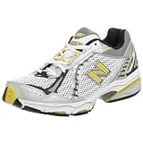 New Balance Mens MR1223 Running Shoe,White/Silver/Yellow,10 D