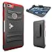 iPhone 6 Plus Case, CellBee [Life Companion Plus] iPhone 6 Plus Dual Layer Heavy Duty Holster (Built-in Credit Card Slot Clip) Case with Kickstand and Locking Belt Swivel Clip (Rigid Metal) (Classic Flavor)