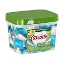 Cascade ActionPacs Dishwasher Detergent, Fresh Scent, 60-Count Container