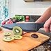 Professional Chef's Ceramic Kitchen Knife Huge 8 Inch Razor Sharp Perfect for Cutting Vegetables Fruits Meats & Sushi Rolls