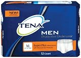 Tena Absorbency Men Protective Underwear 44 - 64, Large, Sterile, Latex Free - 56 briefs to a case