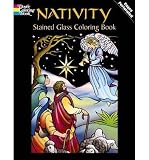 [ [ [ Nativity Stained Glass Coloring Book[ NATIVITY STAINED GLASS COLORING BOOK ] By Noble, Marty ( Author )Jun-01-2004 Paperback