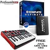 Native Instrument Komplete 10 Ultimate - FREE Akai Professional MPK MINI MKII 25-Key