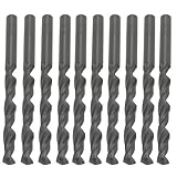 uxcell ツイストドリルビット　電気掘削用　4.3mm直径　 HSS 　10個入り