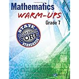 mathematics warm ups for ccss grade 7