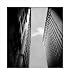 Downtown Chicago with Holga in September 2002 poster print,20 in. x 21.4 in. Image