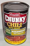 Campbell's Chunky Chili with beans Roadhouse 15 Oz Can (Pack of 6)