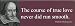 Customworks - Course Of True Love - Panoramic Quote Magnet