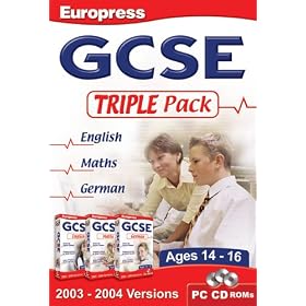GCSE English Maths German Triple Pack