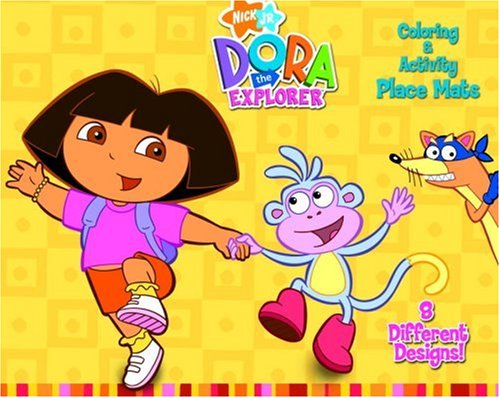 Dora C & A Place Mats (Dora the Explorer) (Place Mats to Color)