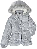 Baby Phat Girls 2-6x Down Fill Jacket, Silver, 6x