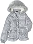 Baby Phat Girls 2-6x Down Fill Jacket, Silver, 6x
