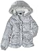 Baby Phat Girls 2-6x Down Fill Jacket, Silver, 6x