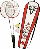 Talbot Torro Badminton Set 2-FIGHTER SET Modell 2010, rot-schwarz
