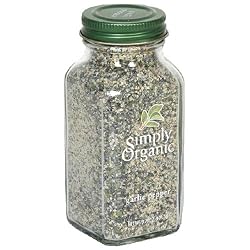 Simply Organic Garlic Pepper Certified Organic, 3.73-Ounce Containers  (Pack of 3)