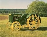 1926 Spoke D John Deere Farm Tractor 16x20 Art Print