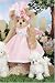 Paulina and Pom Pom Bearington 14" Dressed Teddy Bear with White Poodle Christmas Stuffed Animal Gift By Bearington Collection