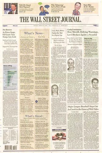 The Wall Street Journal (6-month subscription)