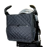 Tote'nStrollQuiltedDiaperBag-Black