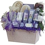 Art of Appreciation Gift Baskets Large Lavender Renewal Spa, Bath and Body Set