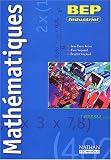 Mathematiques bep industriel eleve 2002