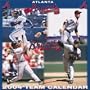 Atlanta Braves 2004 16-month wall calendar
