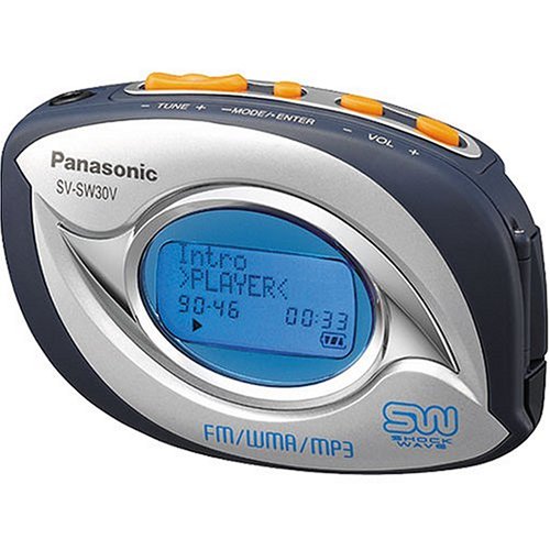 Panasonic Shockwave SVSW30V 256MB MP3 Player with FM Tuner
