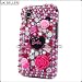 BARBIE DIAMOND SERIES BLING CRYSTAL RHINESTONE HOT PINK MOBILE PHONE CASE COVER [S5830 Galaxy Ace,Samsung]