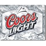 Coors Light Frosted Tin Sign 16W x 12.5H , 16x13 5145AYytpdL. SL160 Coors Light Frosted Tin Sign 16W x 12.5H , 16x13