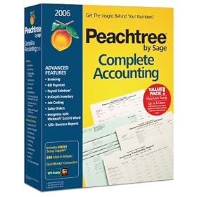 Click here to buy Peachtree Complete Accounting 2006 Multi-User by Sage.