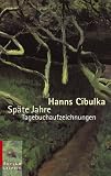 Produkt-Bild: Sp&auml;te Jahre. Tagebuchaufzeichnungen.
